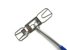 MAM Professional 40cm Edelstahl Klapphalter T...