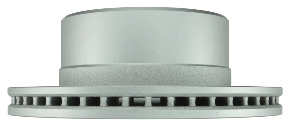 Rotor de freno de disco trasero para Ram 3500 Bosch QuietCast 2011-2023 2012 2013 2014 2015 Foto 3 de 4