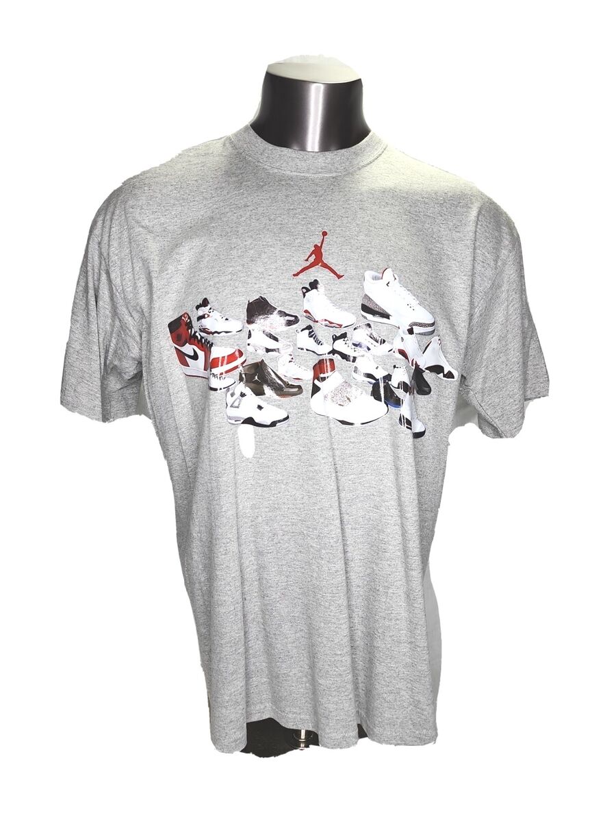 VINTAGE AIR JORDAN History T-SHIRT Nike BRAND NEW WITH TAG VINTAGE AIR JORDAN History T-SHIRT Nike BRAND NEW WITH TAG