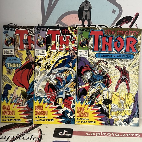 THE MIGHTY THOR SEQUENZA 1/39 PLAYPRESS WALTER SIMONSON OTTIME CONDIZIONI - Foto 17 di 24