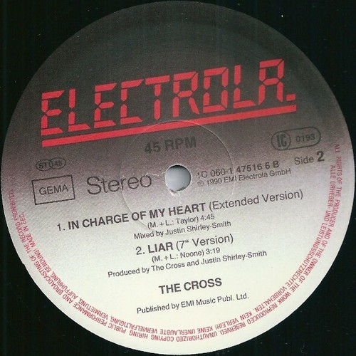 roger taylor the Cross – liar 12 maxi single