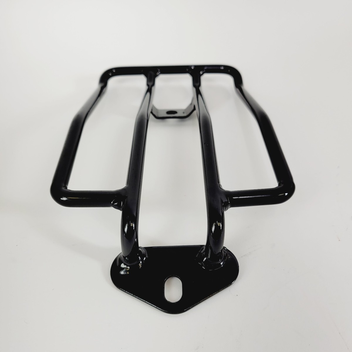 Motorfiets Bagagedrager Voor Harley Voor Sportster Iron XL 883 1200 2004-2021 Motorfiets Achter Solo Seat Bagagerek Ondersteuning Plank Gloss Zwart Motorfiets Bagagedrager