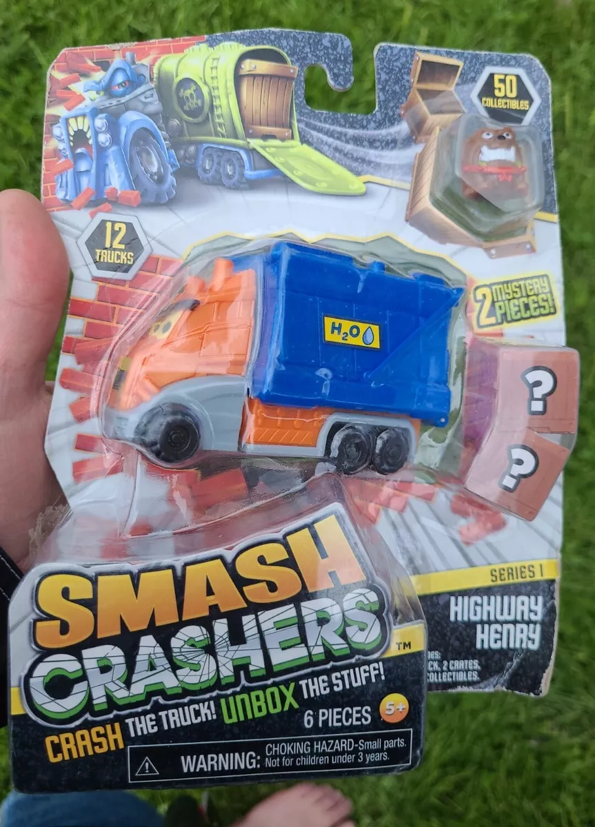 Toys, Smash Crashers Garbage Gary Crash The Truck Unb