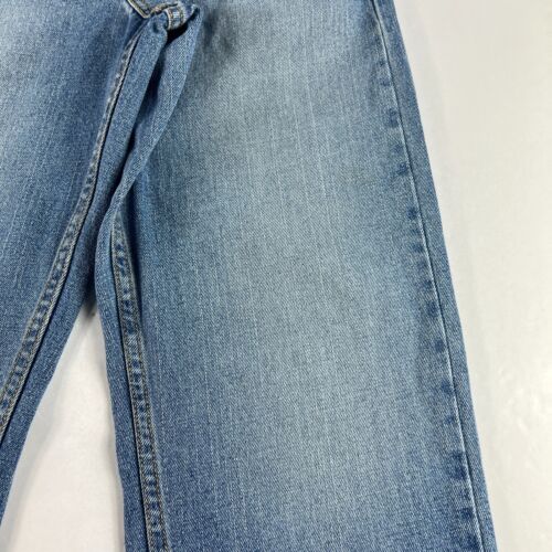 Y2K Levi's Jeans Youth 27x25* 569 Loose Straight Blue Faded Denim Tag 14 Reg - Picture 3 of 21