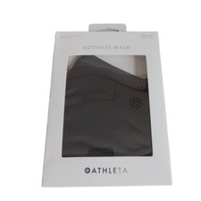Athleta OS Pack of 2 Charcoal Gray Lightweight Particle Blockin Activate Mask