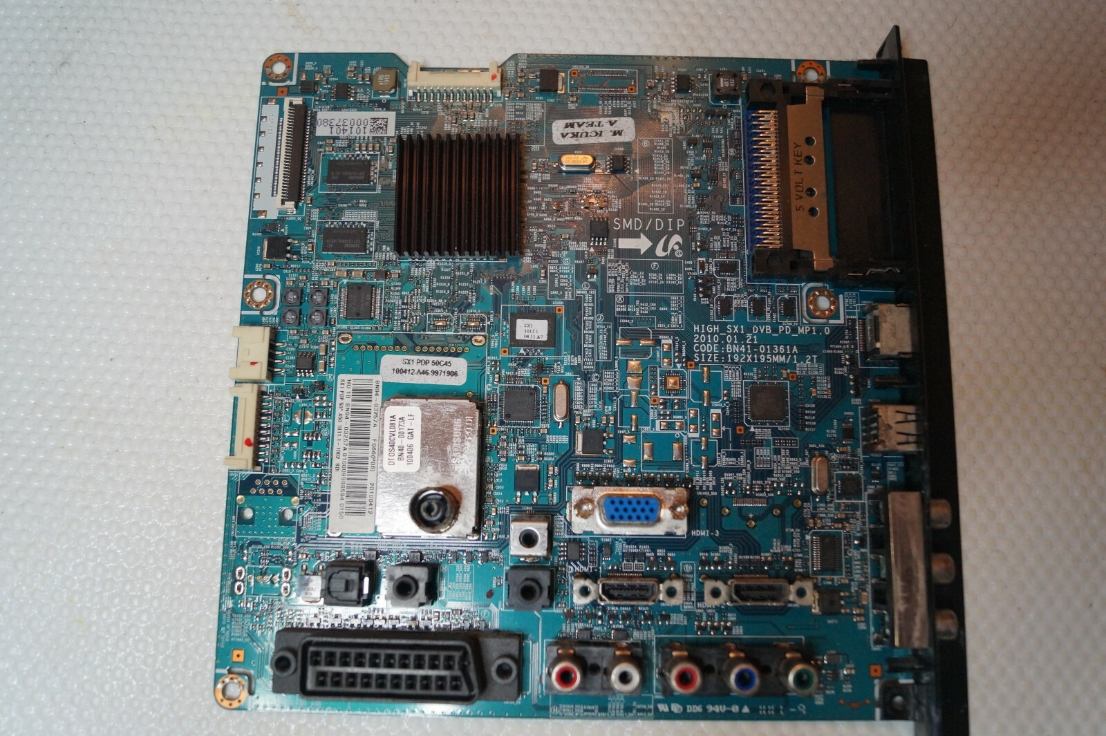 MAIN BOARD BN41-01361A BN94-03257A FOR 50"" SAMSUNG PS50C450B1W PLASMA TV
