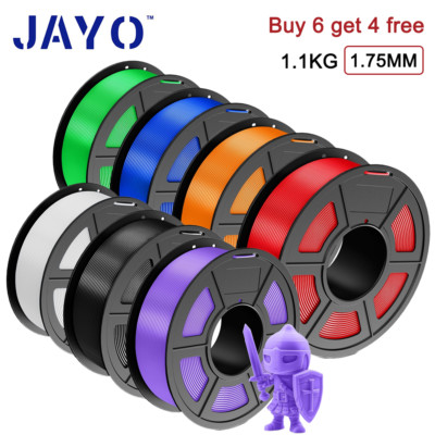 【Buy 10 Pay 6】JAYO 1.1KG PLA Meta Matte SILK PETG ABS 1.75mm 3D Printer Filament