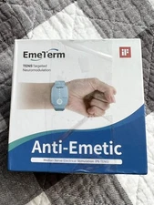Emeterm Anti-Emetic Wristband For Motion & Morning Sickness Anti Nausea Tens