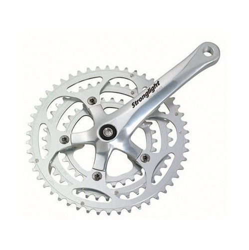 PEDALIER ROUTE COMPACT 52-42D L170 D110 ARGENT 8/9