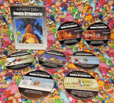 Anthony Robbins Ultimate Edge Inner Strength 4 CDs & 2 DVDs
