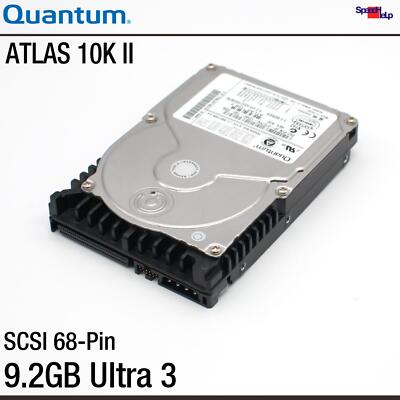 SCSI HDD QUANTUM ATLAS 10K II 9.2GB TY09L461 ULTRA 3 U160 FESTPLATTE HARD DISK