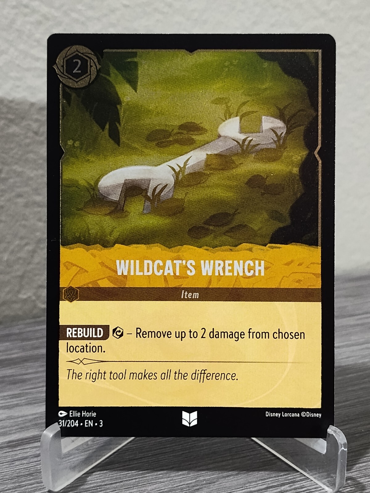 Disney Lorcana Into Inklands Wildcat's Wrench 31/204 Foil Uncommon NM