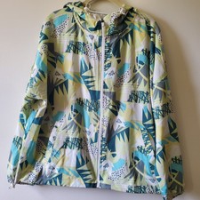 Dip Utility Jacket L Women Size Large Full Zip Lightweight Windbreaker Stretch