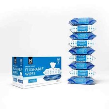 Member's Mark Flushable Wipes, Fresh Scent, 540 ct.