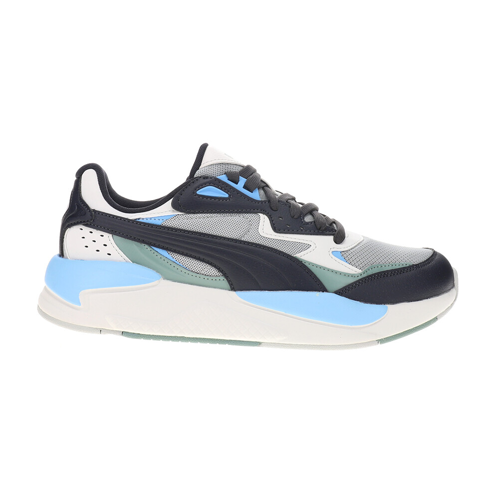 Повседневные мужские кроссовки Puma XRay Speed на шнуровке серого цвета 38463872