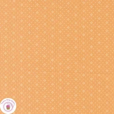 Moda EYELET  20488 74 Orange Pindot Floral FIG TREE Quilt Fabric