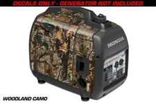 Decal For Honda EU2000i Skin Camping Generator Engine Sticker WOODLAND CAMO