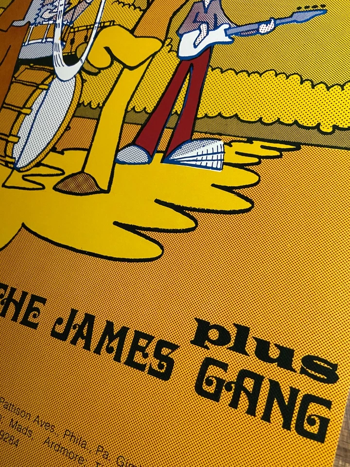 The Who Electric Factory Concert Poster 1970 2nd Print Official w/ COA  - Image 2 of 4