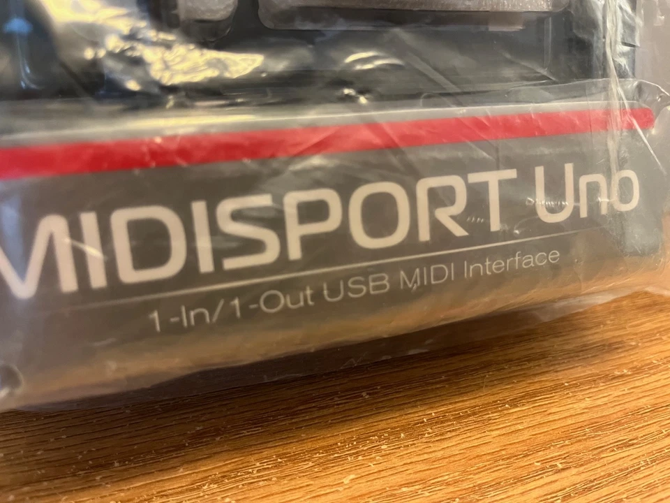 M-Audio Midisport Uno USB MIDI Interface 1x1 NOS sealed in package new - Image 2 of 4