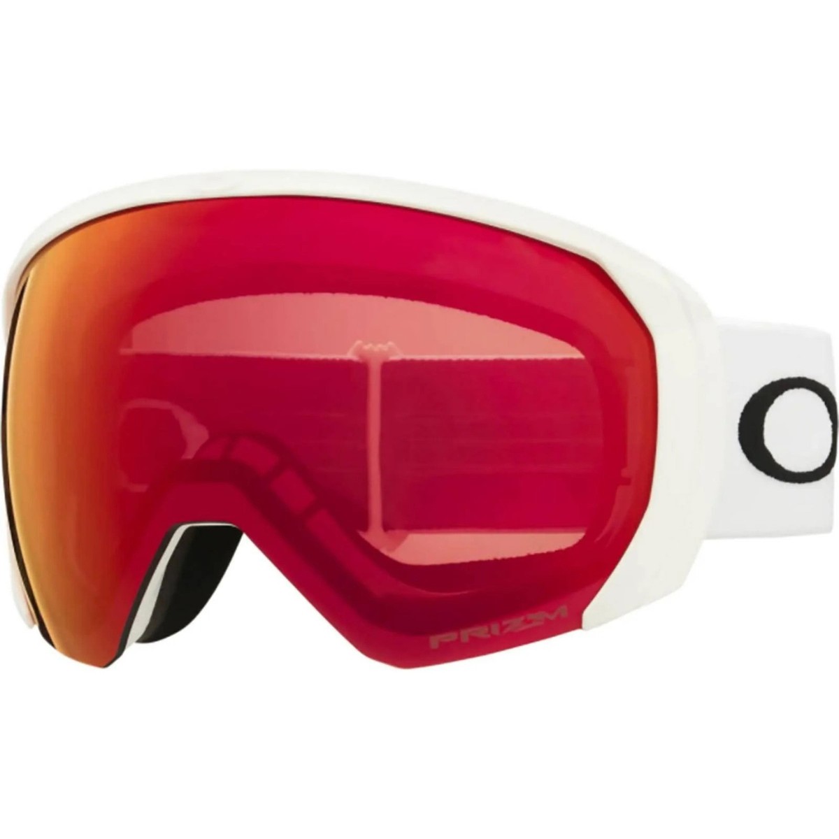 Oakley Adult Flight Path L Snow Matte White/Prizm Torch Iridium OS