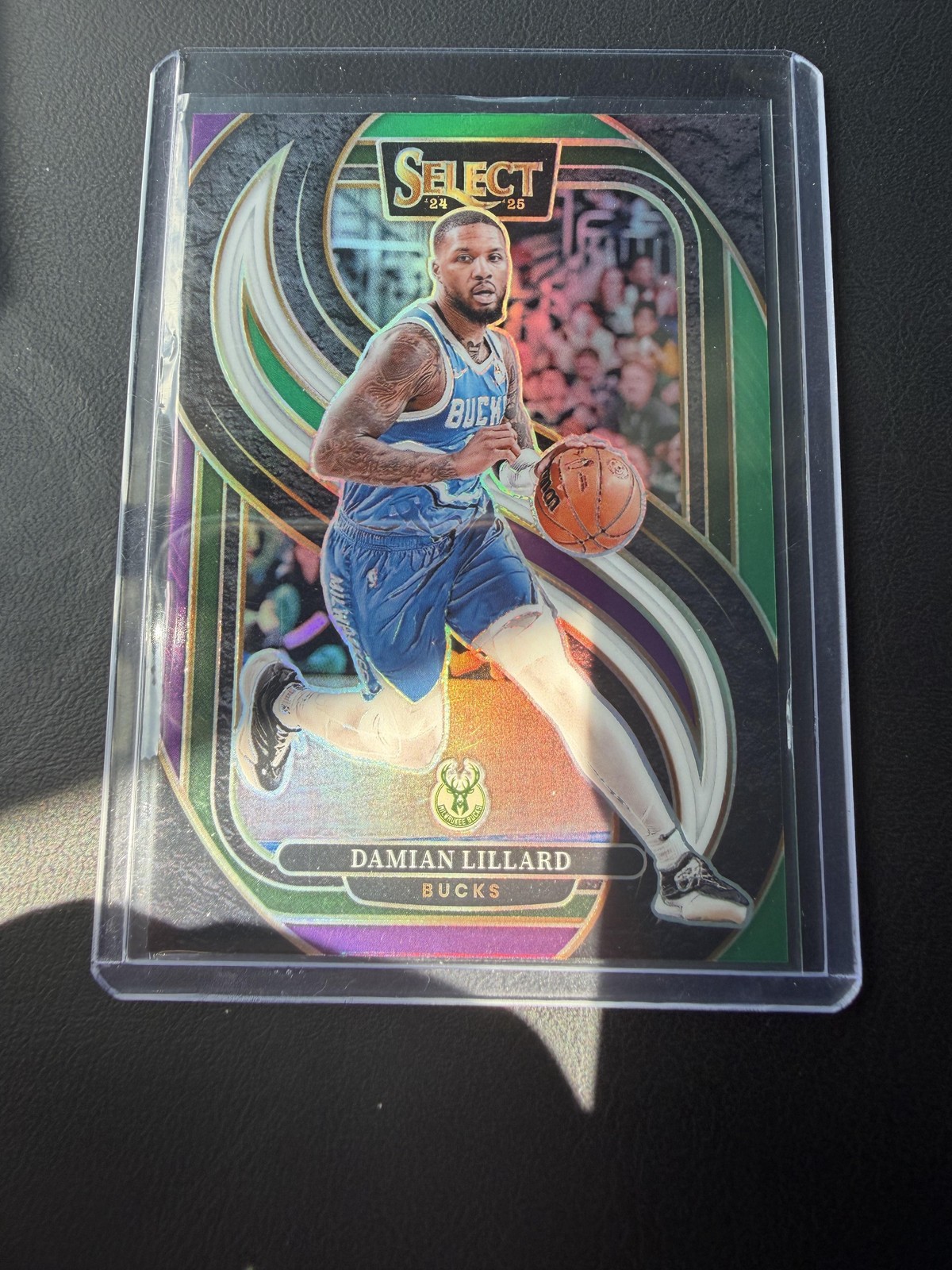 2024-25 Panini Select #145 Damian Lillard premier green