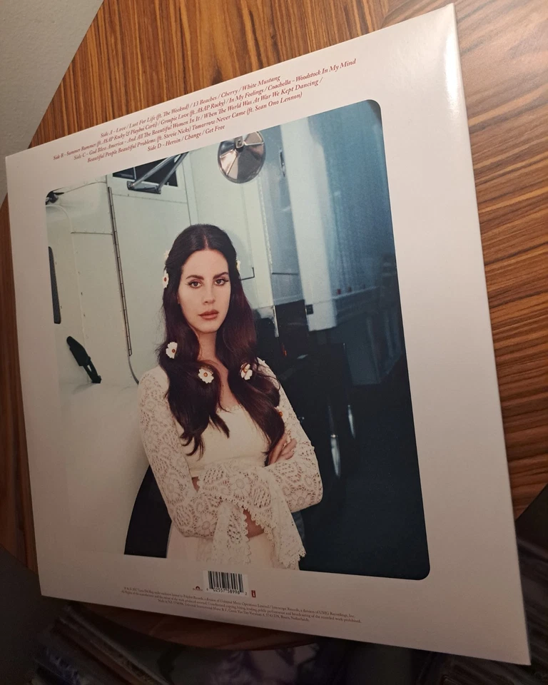 Porta de vinil dupla Lana Del Rey Lust For Life 2017 NZ prensando  - Imagem 4 de 4