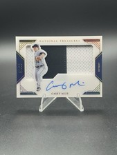 2020 Panini National Treasures - Clearly Jumbo Signatures Casey Mize Player Worn