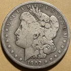 1902 $1 Morgan Silver Dollar