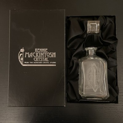 NEU Glencairn Crystal Studio Rennie Mackintosh Karaffe - Originalkarton 