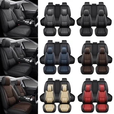 Car Seat Covers For Chevrolet/Chevy,Faux Leather Car Seat Cushion (5 Seats）