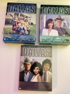 Dallas Seasons 1,2,3,4 Complete ( 1 & 2 Are Open Box 3 & 4 Are New)