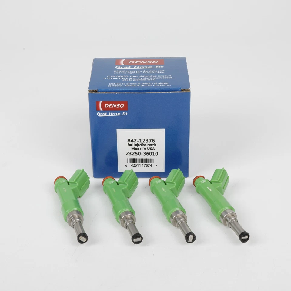 4Pcs Denso 23250-36010 Fuel Injectors for 2009-2012 Toyota Camry RAV4 Highlander - Imagem 2 de 4