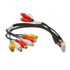 Rca vor Außen Phono Kabel Kabelbaum Verbindung für Kenwood KVT-512