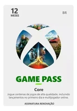 Microsoft Xbox Game Pass CORE 12-month Membership USA for Xbox Series X/S One