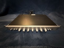 Crown Straight Line Two SL-2 Stereo Pre-Amplifier Rack Mount Silver