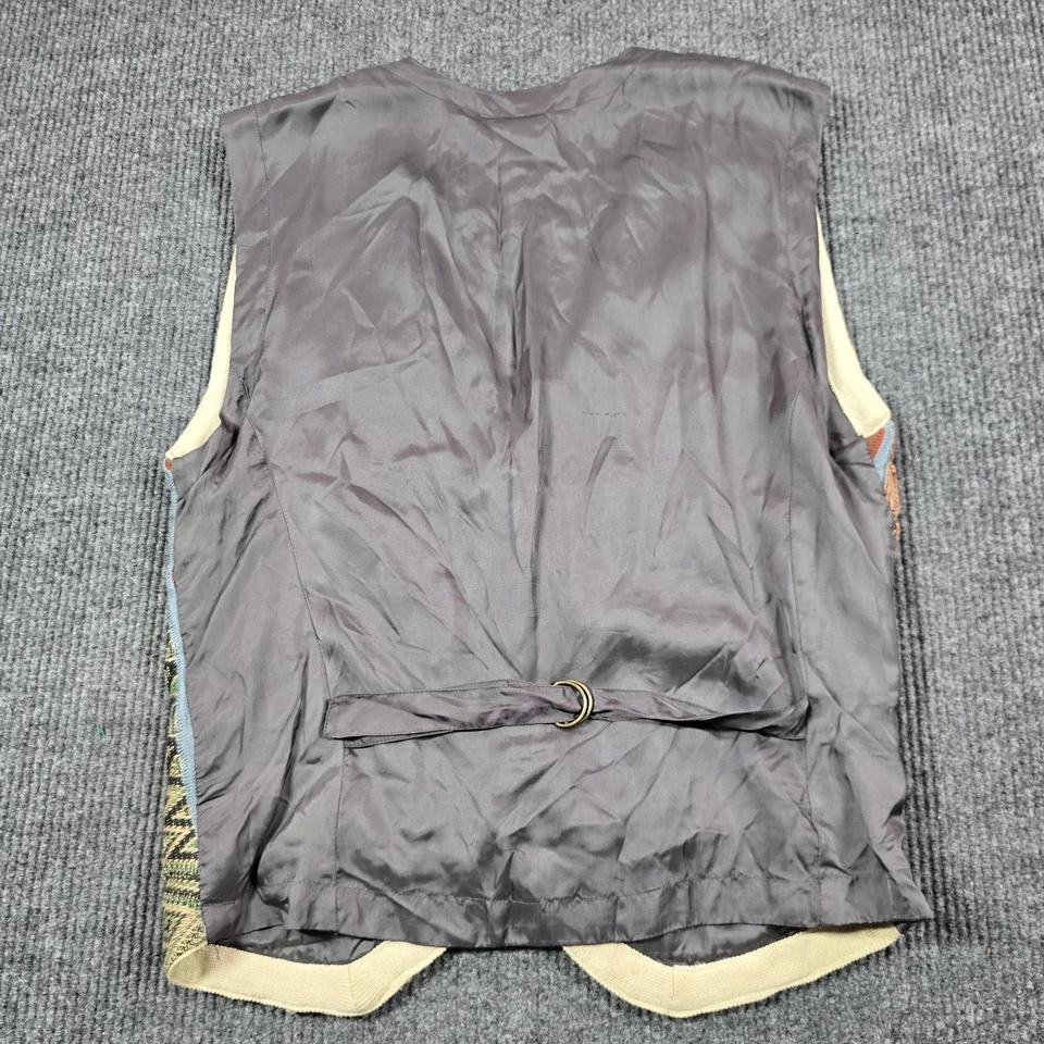 Vintage Coogi Sweater Vest Mens 3XL Multicolor 3D Knit Made In Australia 90s Y2K - Image 2 of 4