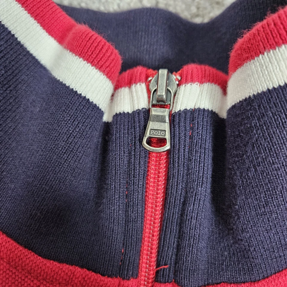 Polo Ralph Lauren Track Jacket Mens Large Red Team USA Vancouver 2010 Olympics  - Image 3 of 4