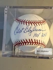 Bert Blyleven Signed Baseball with Inscription and Display Case