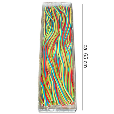 (9,15 /1kg) Meterkabel Sunshine, Fruchtgummi-Kabel, 40 Stück