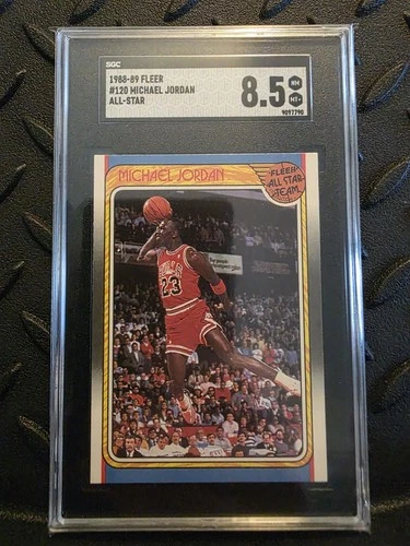 1988 Fleer Jordan SGC 8.5