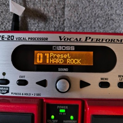 Boss VE-20 Vocal Effector Performer Vocal Processor Multi-Effects