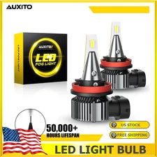 2 CANBUS LED Fog Light Bulb H8 H9 H11 Fog Light 6500K Xenon White Auto Car Parts