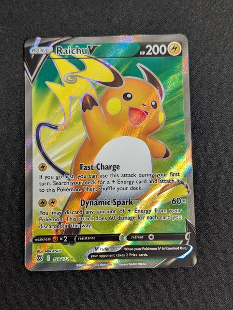Raichu V #158 (Brilliant Stars (2022))