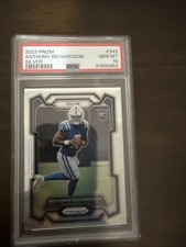 2023 Panini Prizm - Rookies Anthony Richardson #343 Silver Prizm (RC)