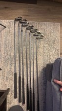 LEFTY PING i3 PLUS irons . Taylormade 9 iron , INAZONE 60 degree