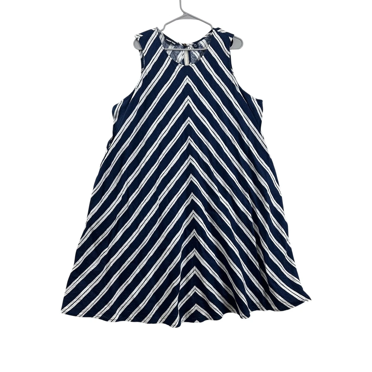 Linen Sleeveless Lands' End Dresses for Women for sale | eBay