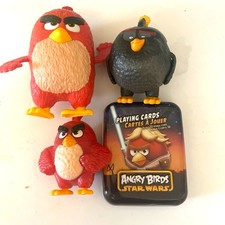 Star Wars Angry Birds Playing Cards with 3D Bonus Card 2012 And Toys bundle