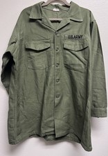 Vintage US Army OG-107 Fatigue Shirt