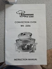 Savoureux Pro-Line Convection Oven Model WK-2206 New