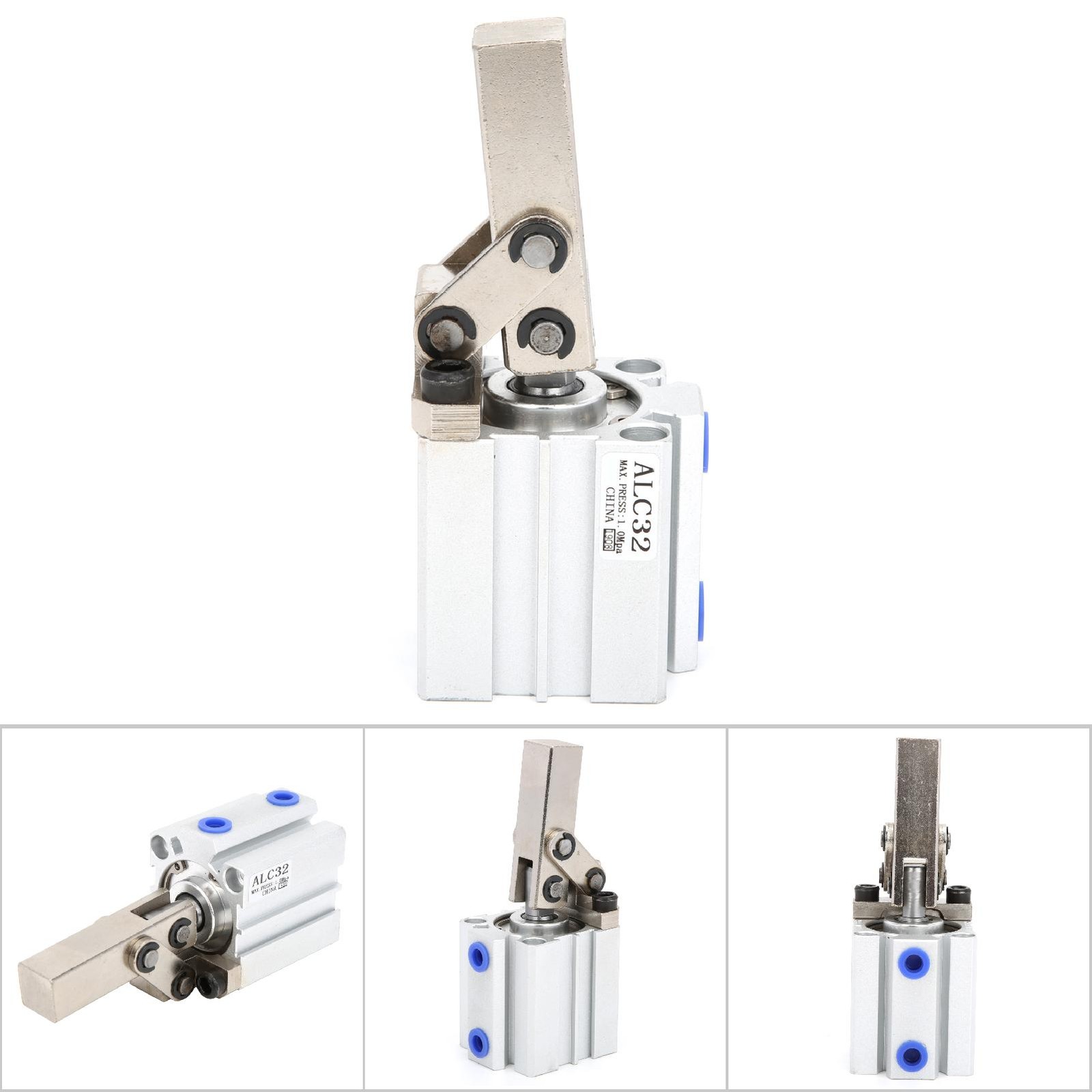 ALC Clamp Arm Lever Pneumatic Cylinder Double Acting Air Cylinder Without